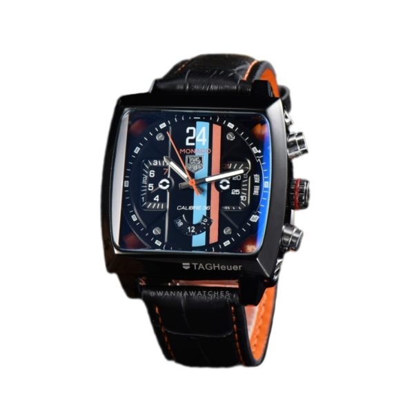 Tag Heuer Monaco Gulf 41 Cronografo Negro Completo