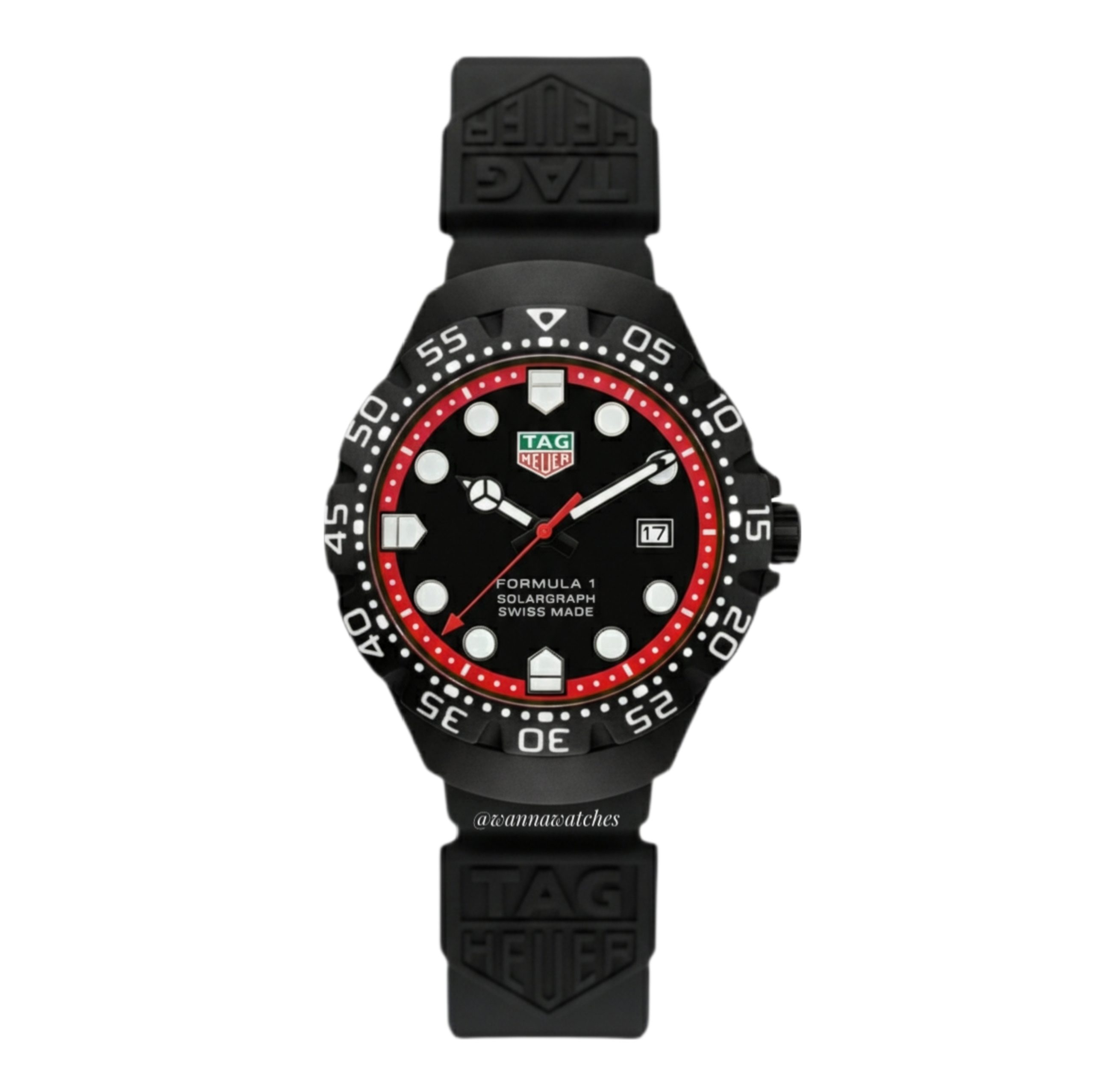 Tag Heuer 40 Formula 1 Solargraph Juego Negro Completo