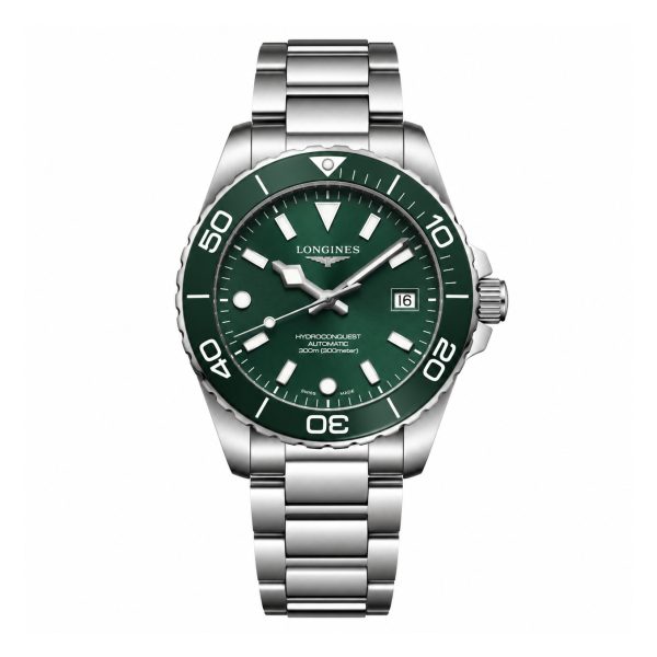 Longines Hydroconquest 41 Acero Verde Intenso Automático AAA